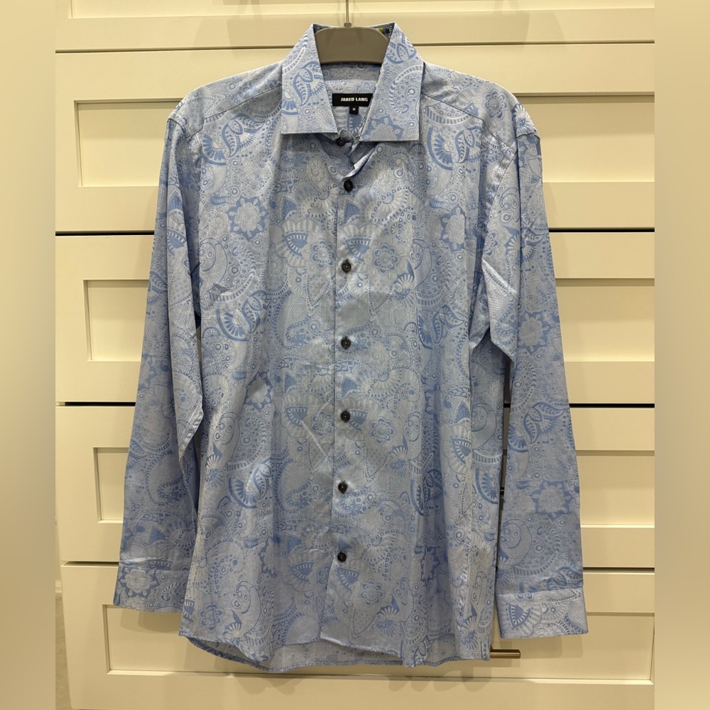 Jared Lang Men’s Long-Sleeve Dress Shirt